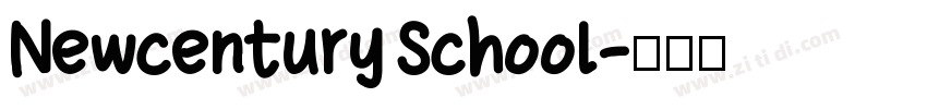 Newcentury School字体转换